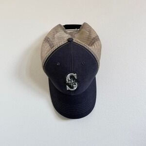 Vintage Seattle Mariners Trucker Hat MLB Genuine Merchandise‎ Snapback